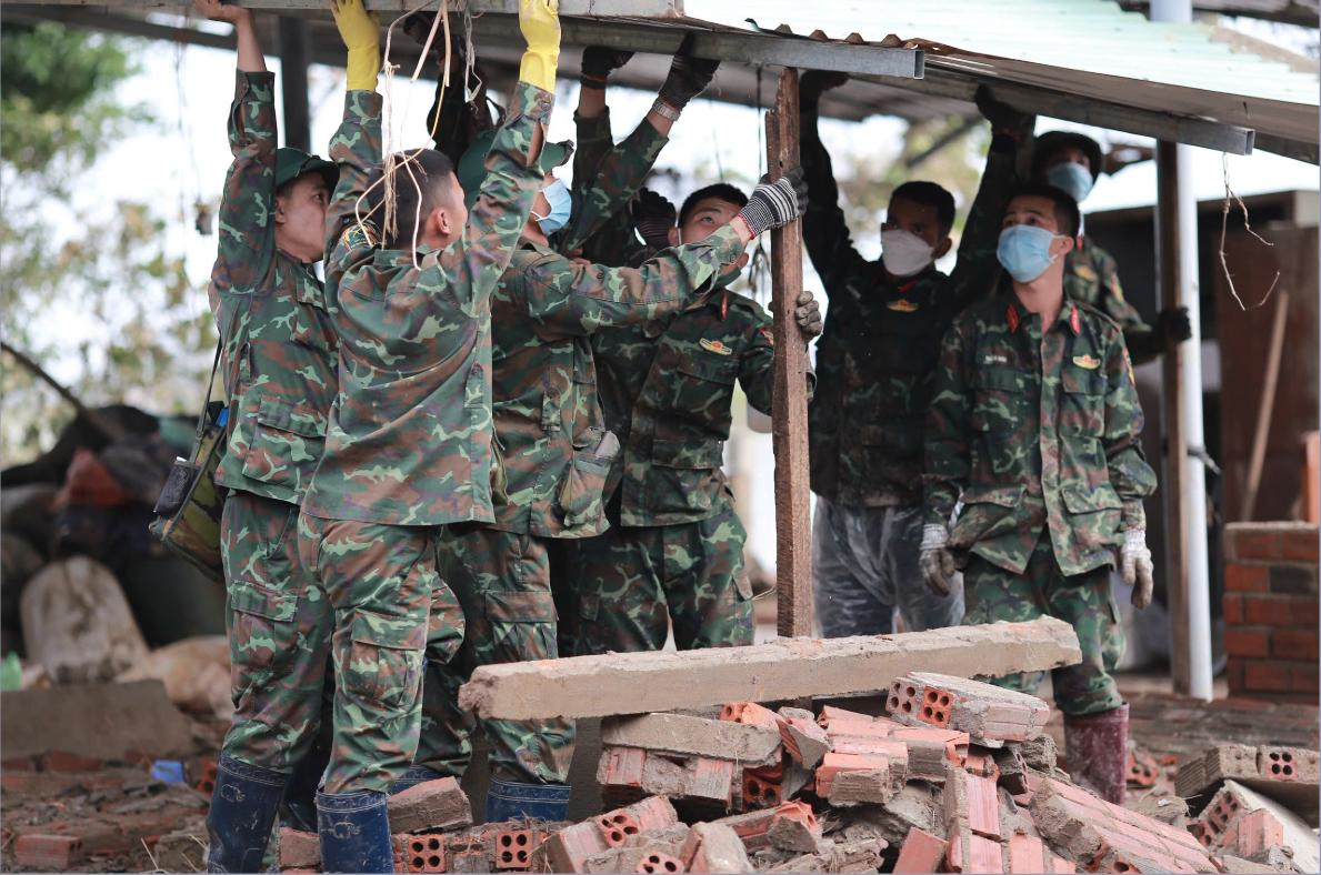 Military units continue relief efforts, brace for Storm Koto